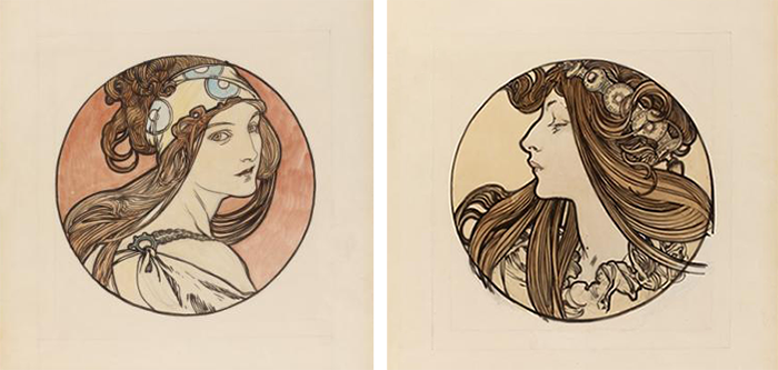 the french jewelry post - Les bijoux Art nouveau de Mucha