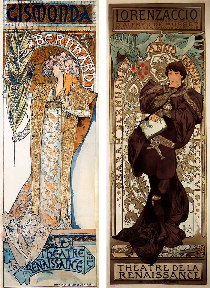 the french jewelry post - Les bijoux Art nouveau de Mucha