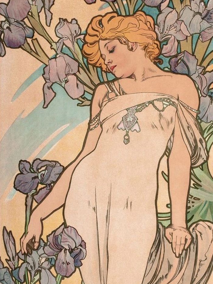 the french jewelry post - Les bijoux Art nouveau de Mucha