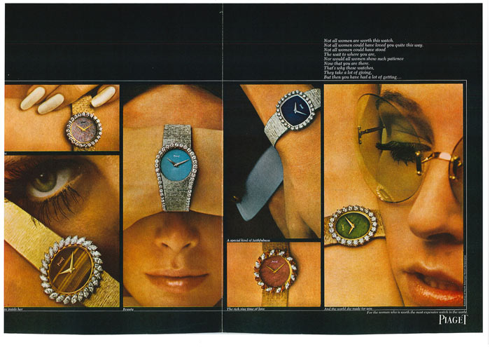 Piaget (Watches) 1986 Fred (Necklace) — Advertisement