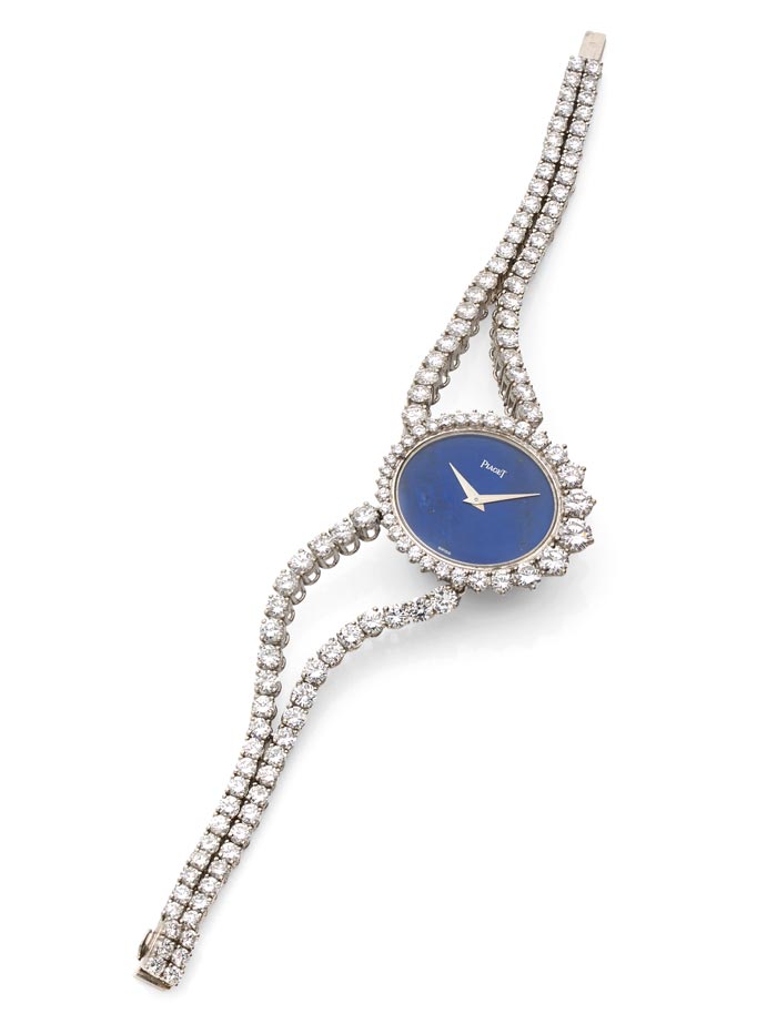 Piaget - Gold, lapis lazuli, diamonds - Estimated €8-12,000 - Ca 1973