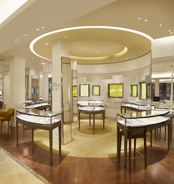 Paris Le Bon Marche - Interior of Le Bon Marche department store