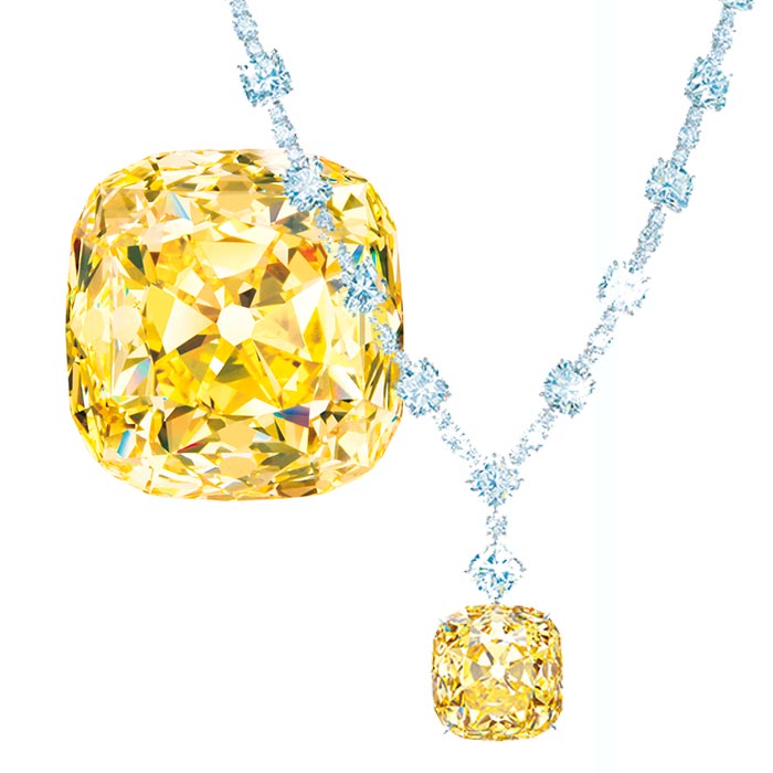 Who Has Worn Tiffany's Famous 128.54 Carat Yellow Diamond?